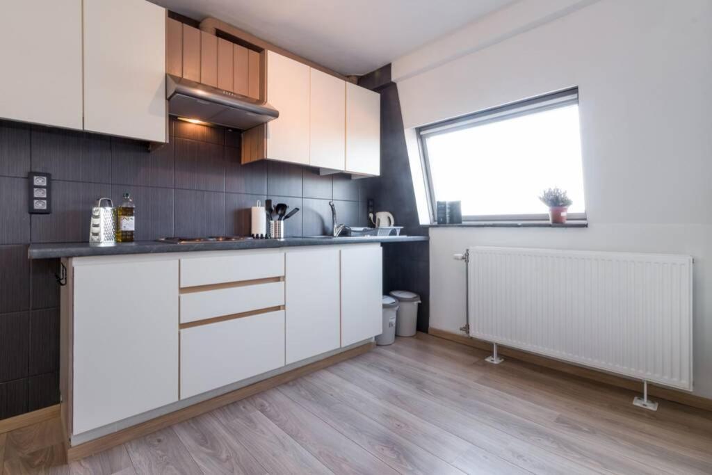 Apartament Duplex Appertement Met Zicht Damse Vaart @ Brugge Zewnętrze zdjęcie